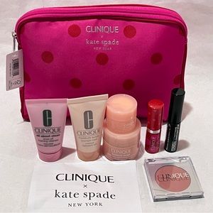 CLINIQUE x kate spade New York 8-piece Skincare/Makeup Set